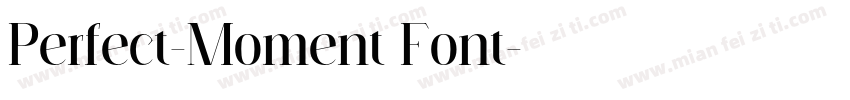 Perfect-Moment Font字体转换